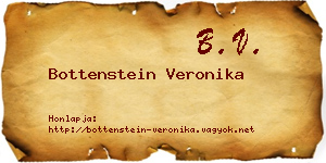 Bottenstein Veronika névjegykártya